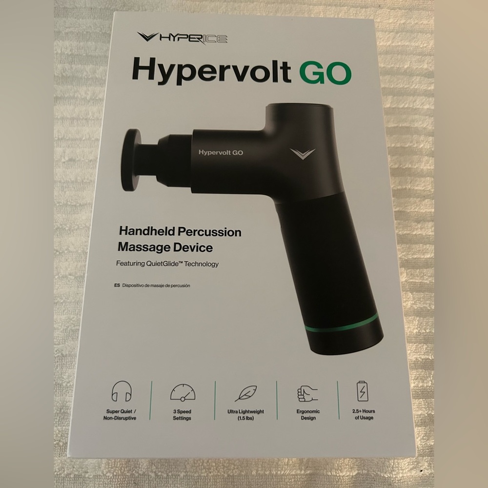 Hypervolt GO massager, by HyperICE